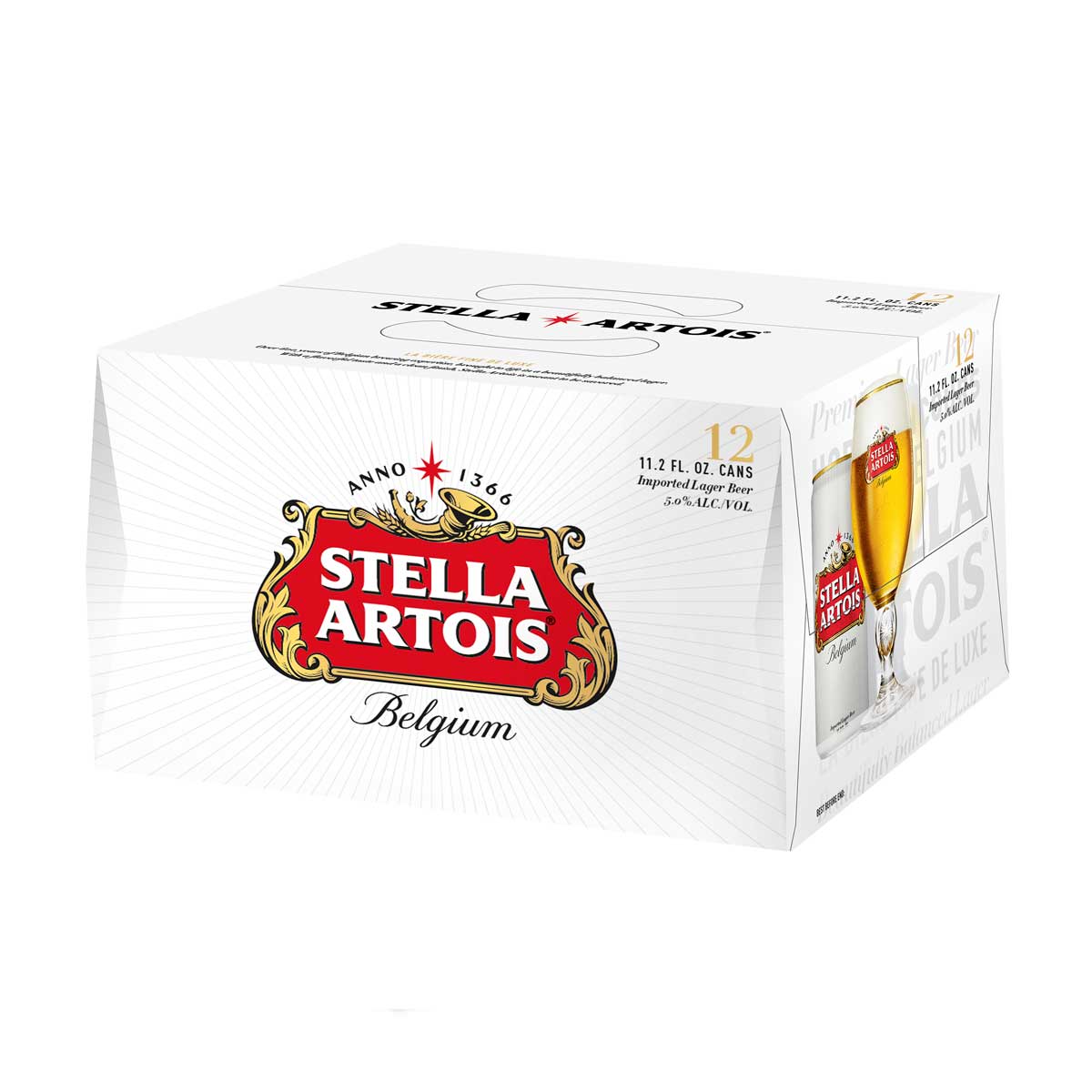 Tag Liquor Stores Delivery BC - Stella Artois Lager 12 Pack Cans ...