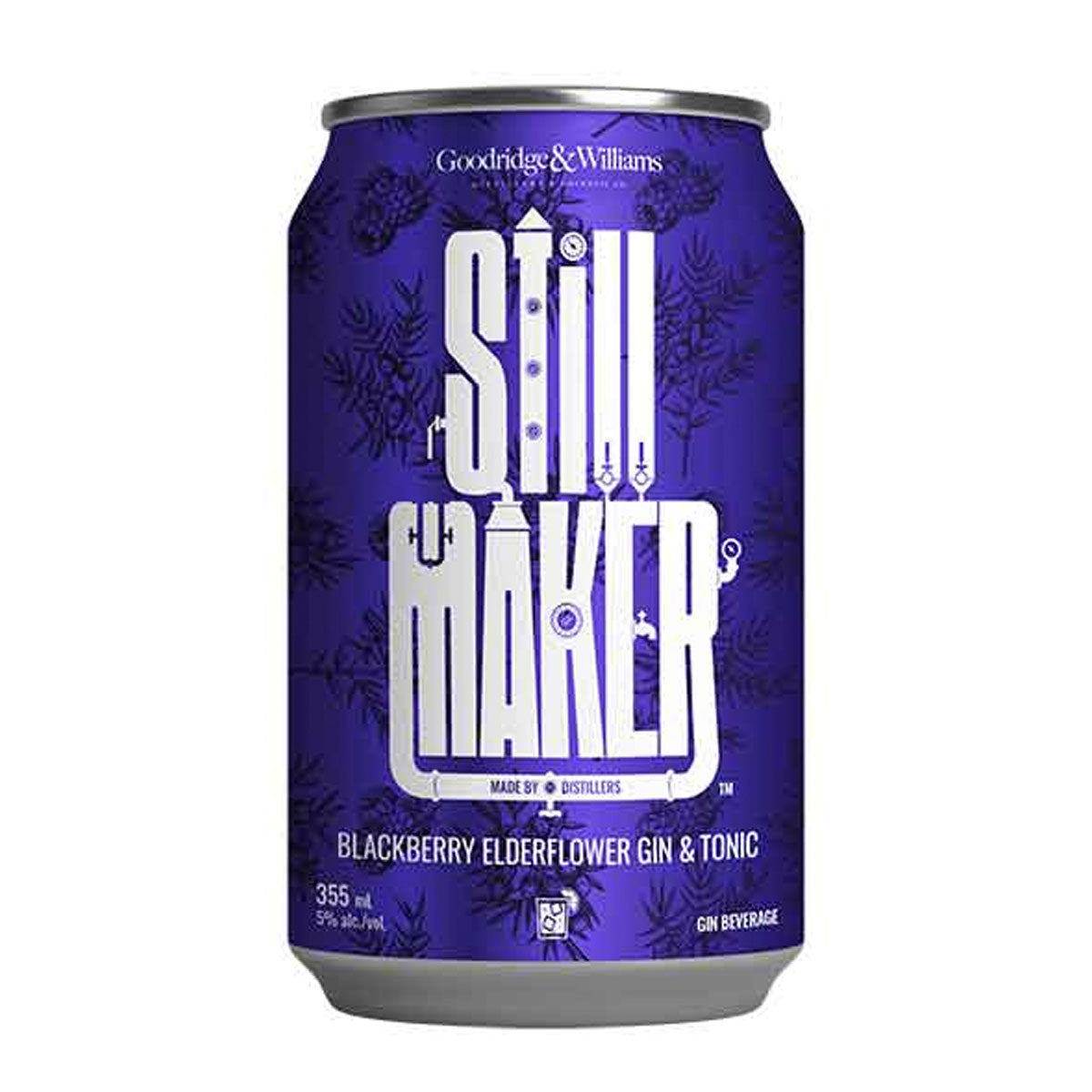 StillMaker Blackberry Elderflower Gin 6 Pack Cans