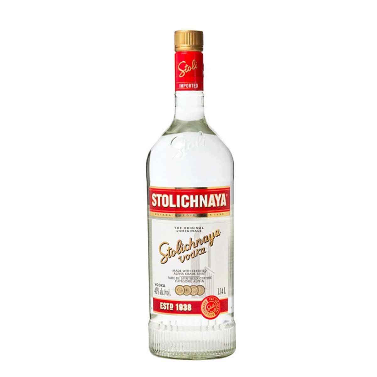 TAG Liquor Stores BC-Stolichnaya Vodka 1.14L