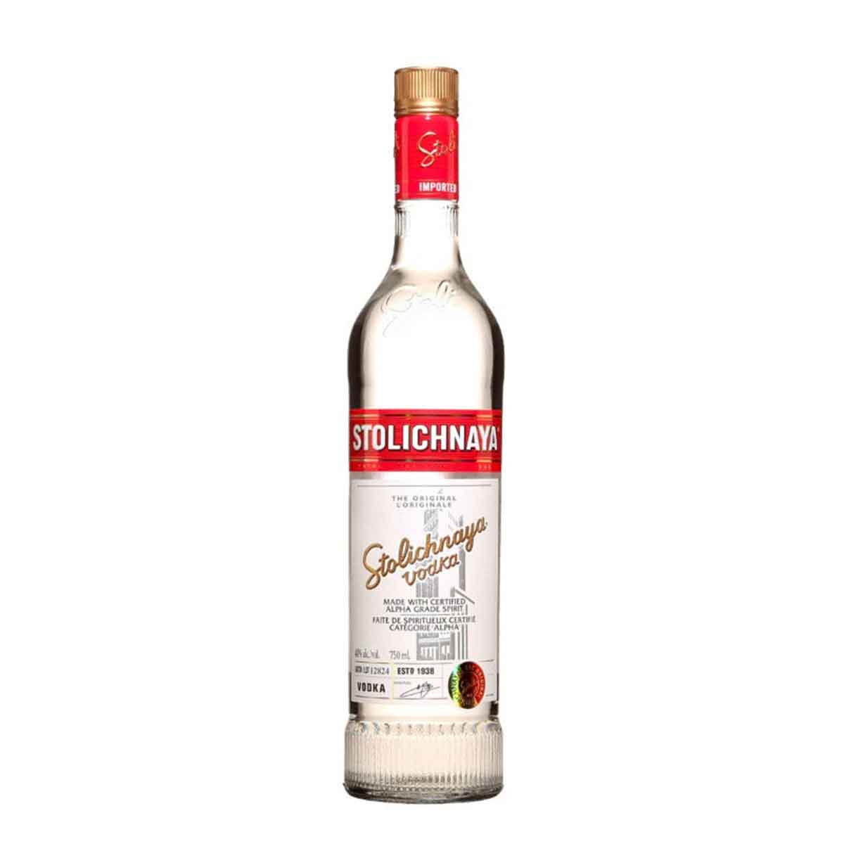 TAG Liquor Stores BC-Stolichnaya Vodka 750ml