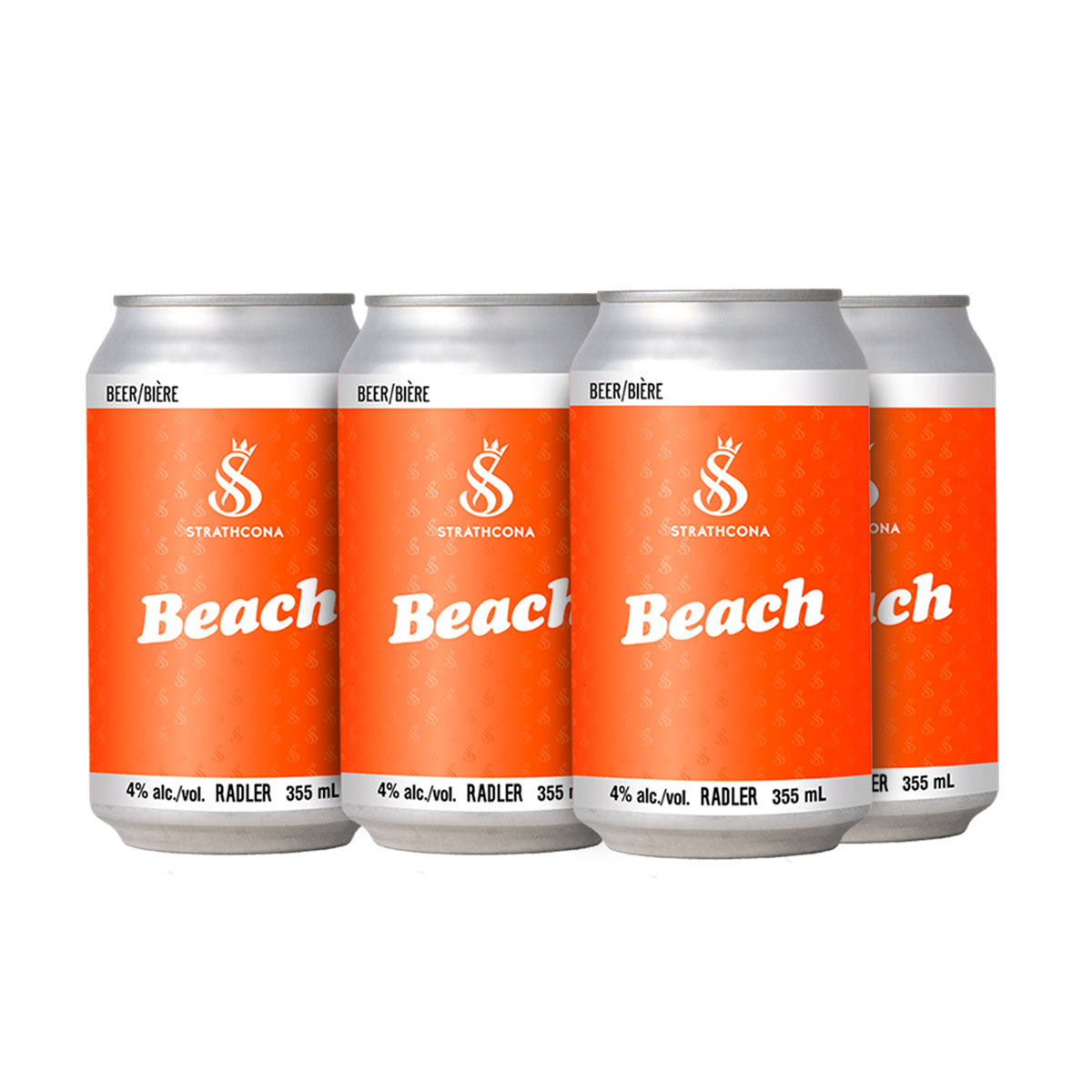 TAG Liquor Stores BC - Strathcona Beach Lemon Mandarin Radler 6 Pack Cans