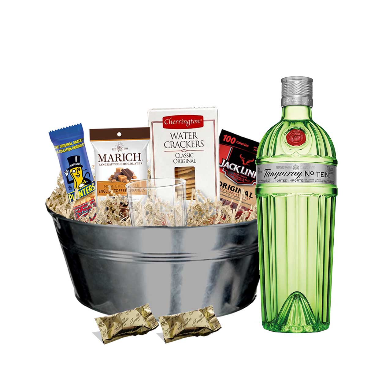 TAG Liquor Stores BC - Tanqueray No. Ten Gin 750ml Gift Basket