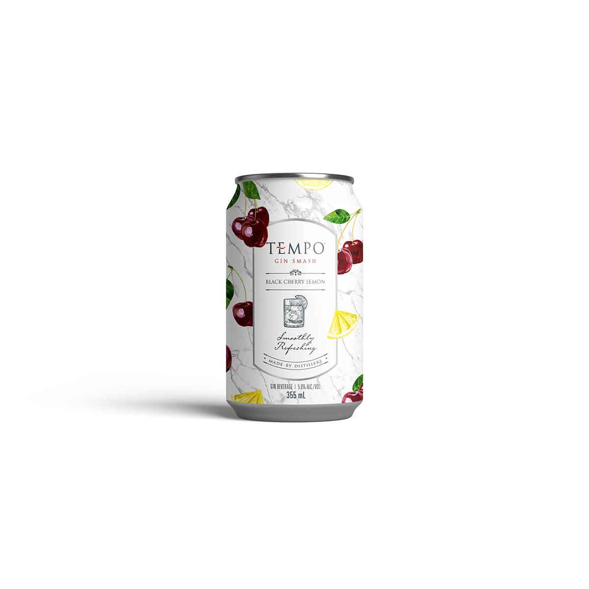 TAG Liquor Stores BC-TEMPO GIN GIN BLACK CHERRY 6 CANS