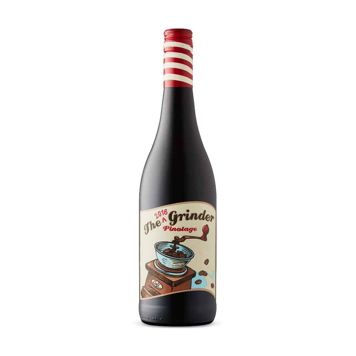 TAG Liquor Stores BC-THE GRINDER PINOTAGE 750ML