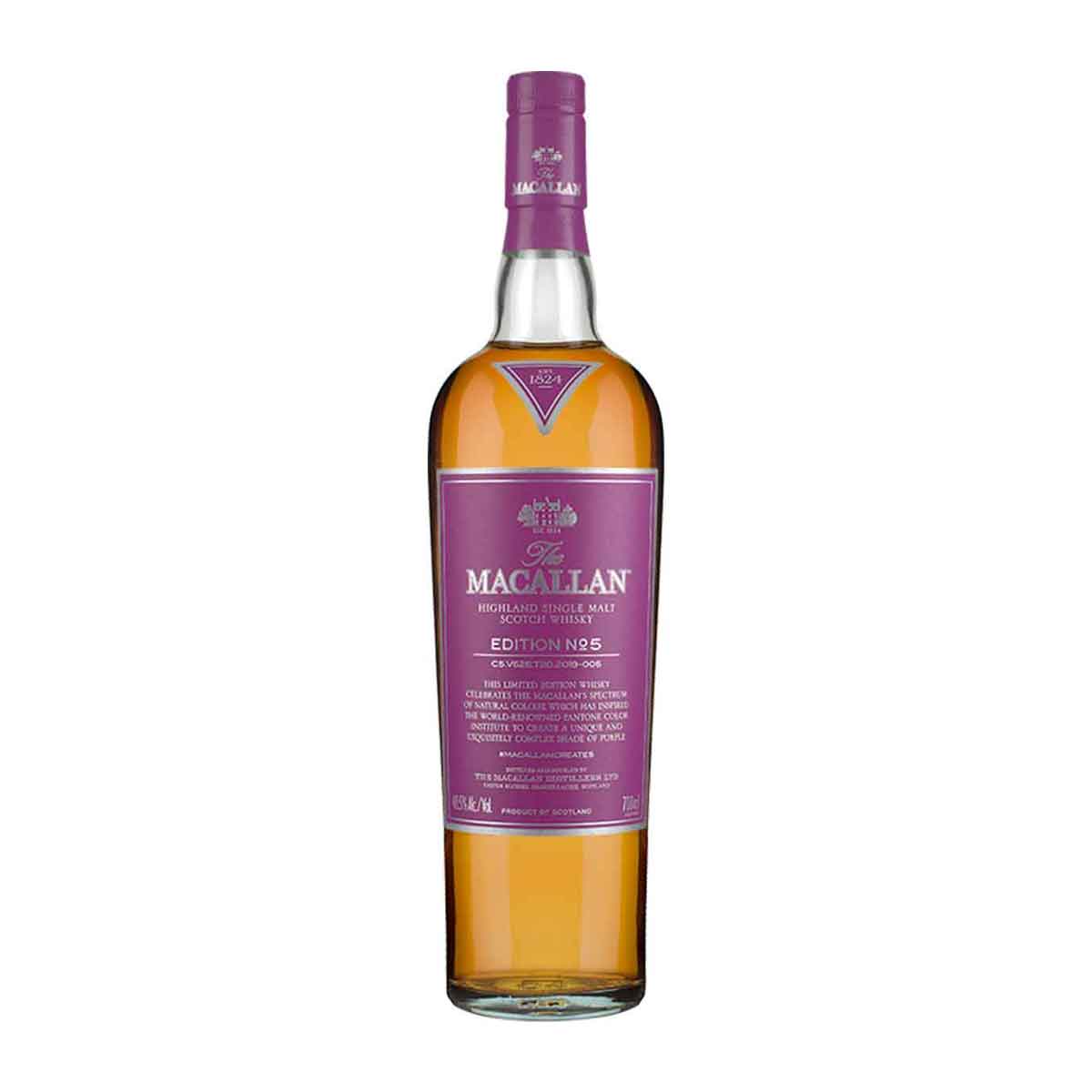 TAG Liquor Stores BC-MACALLAN NO. 5 EDITION 750ML