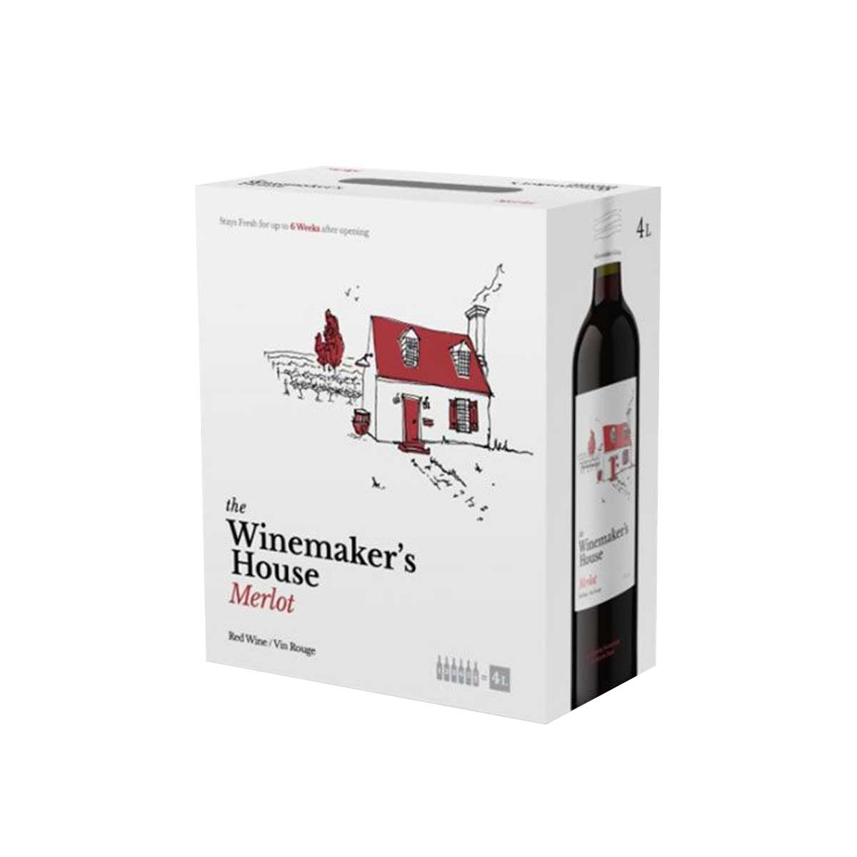 TAG Liquor Stores BC-WINEMAKERS MERLOT 4L