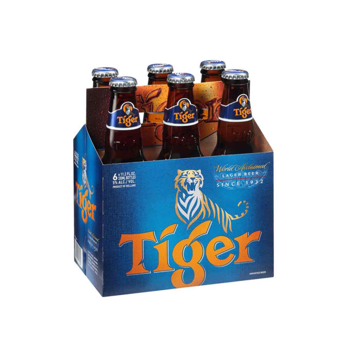 TAG Liquor Stores BC-Tiger Lager Beer 6 Pack Bottles