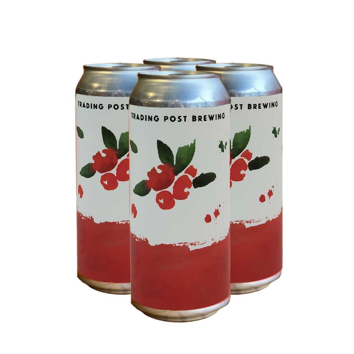 Trading Post Brewing – Raspberry Wheat Ale 4 Tall Cans 473ml
