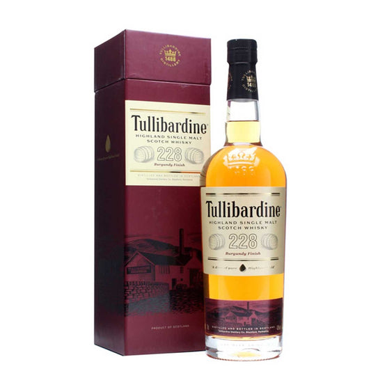 TAG Liquor Stores Delivery BC - Tullibardine 228 Burgundy Cask Finish Scotch Whisky 750ml