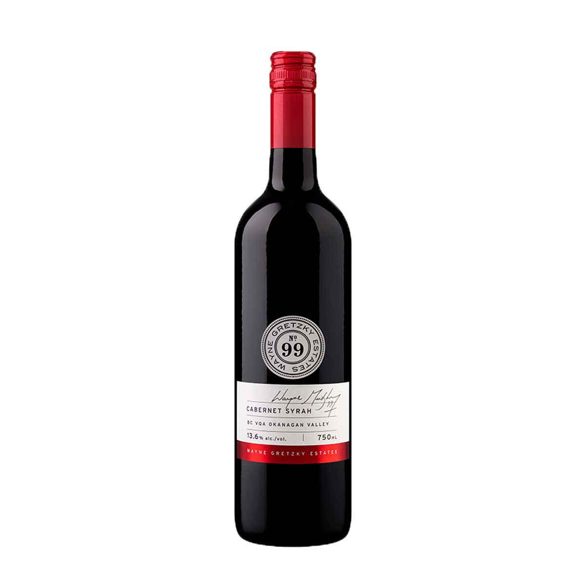 Tag Liquor Stores Delivery BC - Wayne Gretzky Merlot 750ml ...