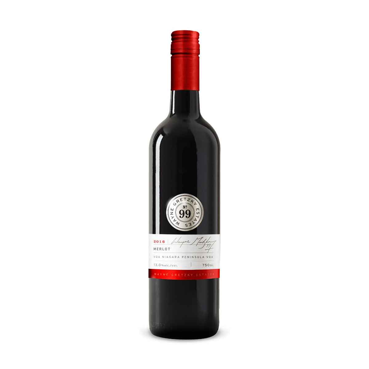 TAG Liquor Stores BC-WAYNE GRETZKY MERLOT 750ML