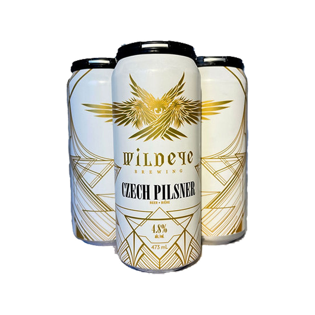 TAG Liquor Stores BC - Wildeye Brewing Czech Pilsner 4 Pack Cans