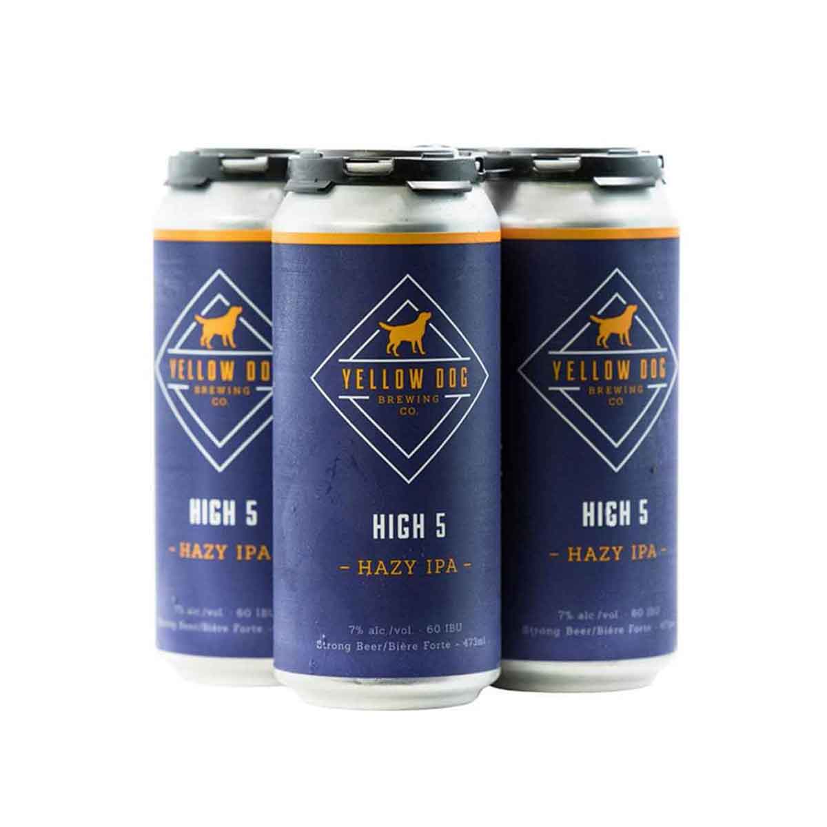 TAG Liquor Stores BC-Yellow Dog Brewing High 5 Hazy IPA 4 Pack Cans