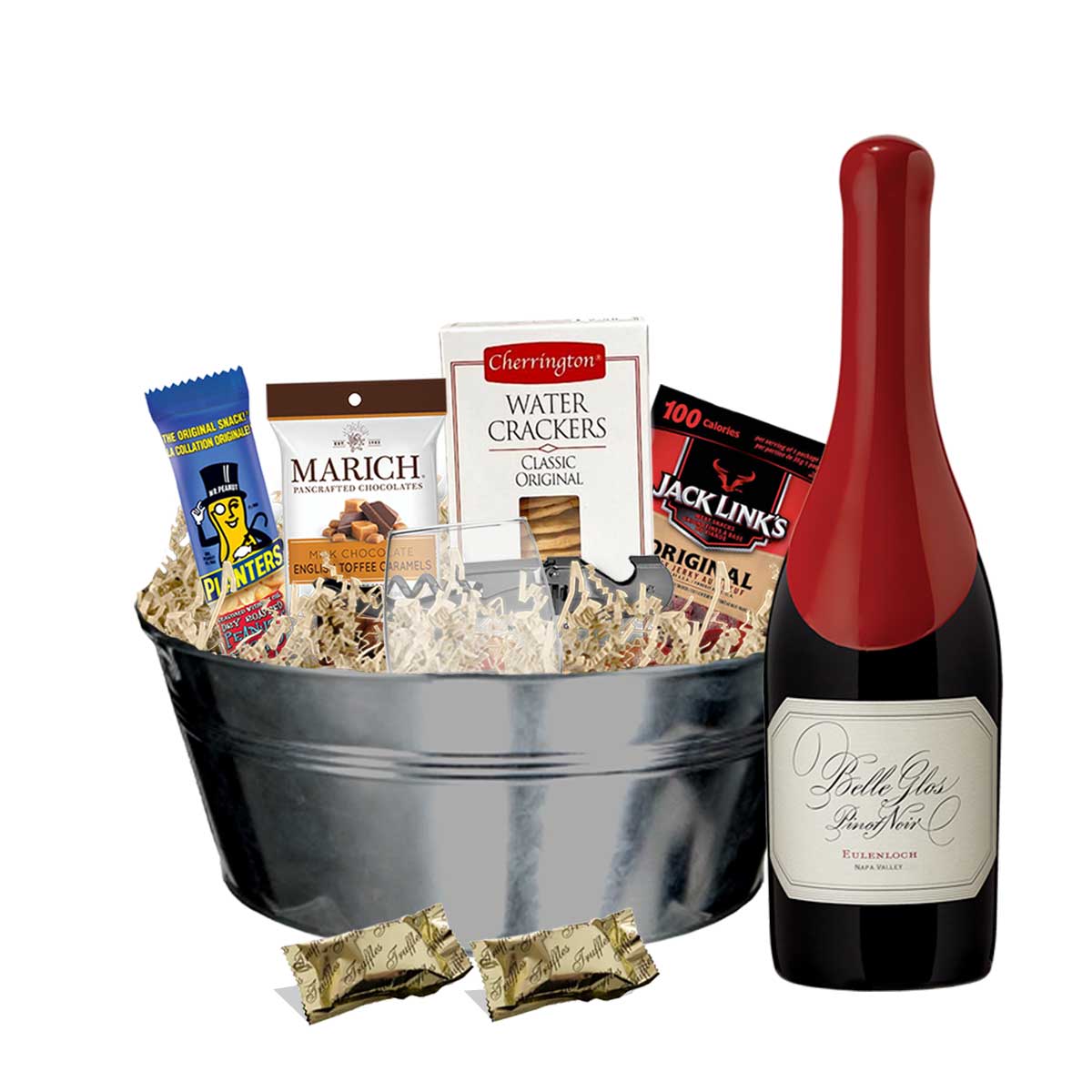 TAG Liquor Stores BC - Belle Glos Eulenloch Pinot Noir 750ml Gift Basket