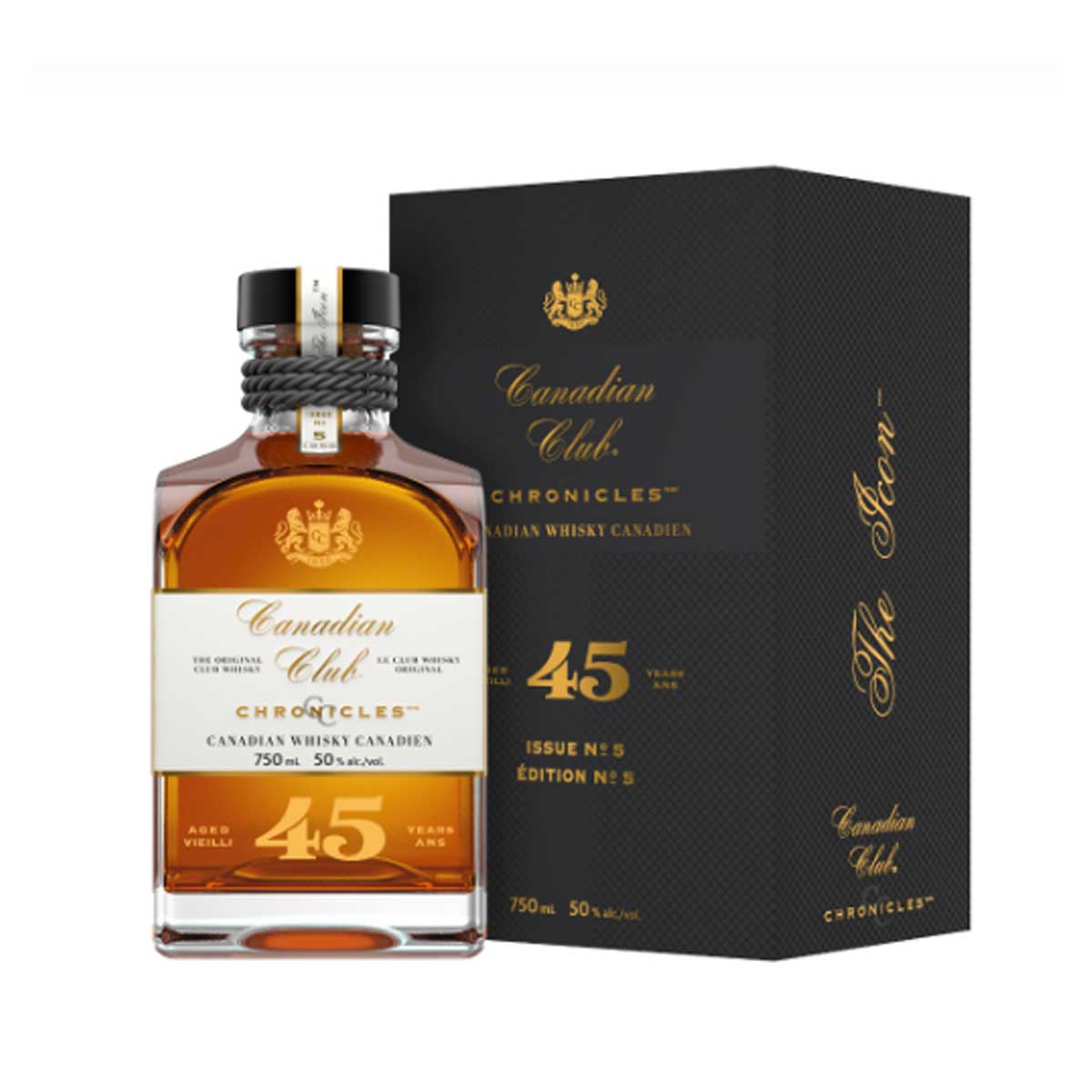 TAG Liquor Stores BC - Canadian Club Chronicles 45 Year Old Whisky 750ml