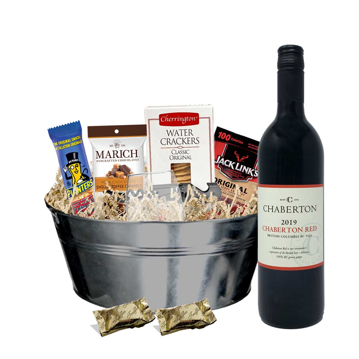 TAG Liquor Stores BC - Chaberton Red Blend 750ml Gift Basket