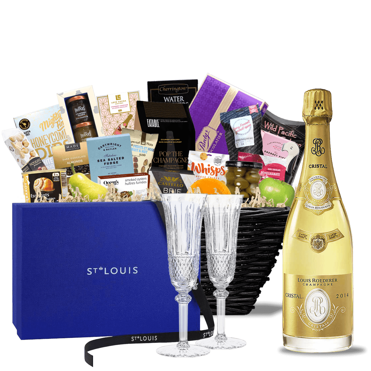 TAG Liquor Stores BC - Cristal Champagne 2014 Ultra Luxe Gift Basket