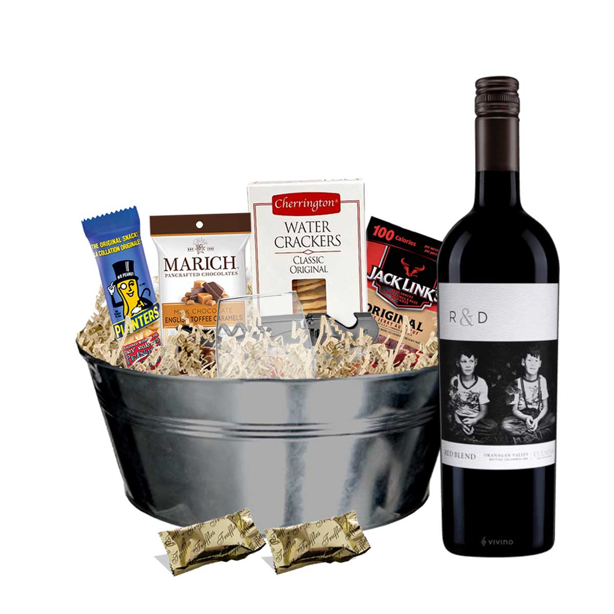 TAG Liquor Stores BC - Culmina R & D Red Blend 750ml Gift Basket