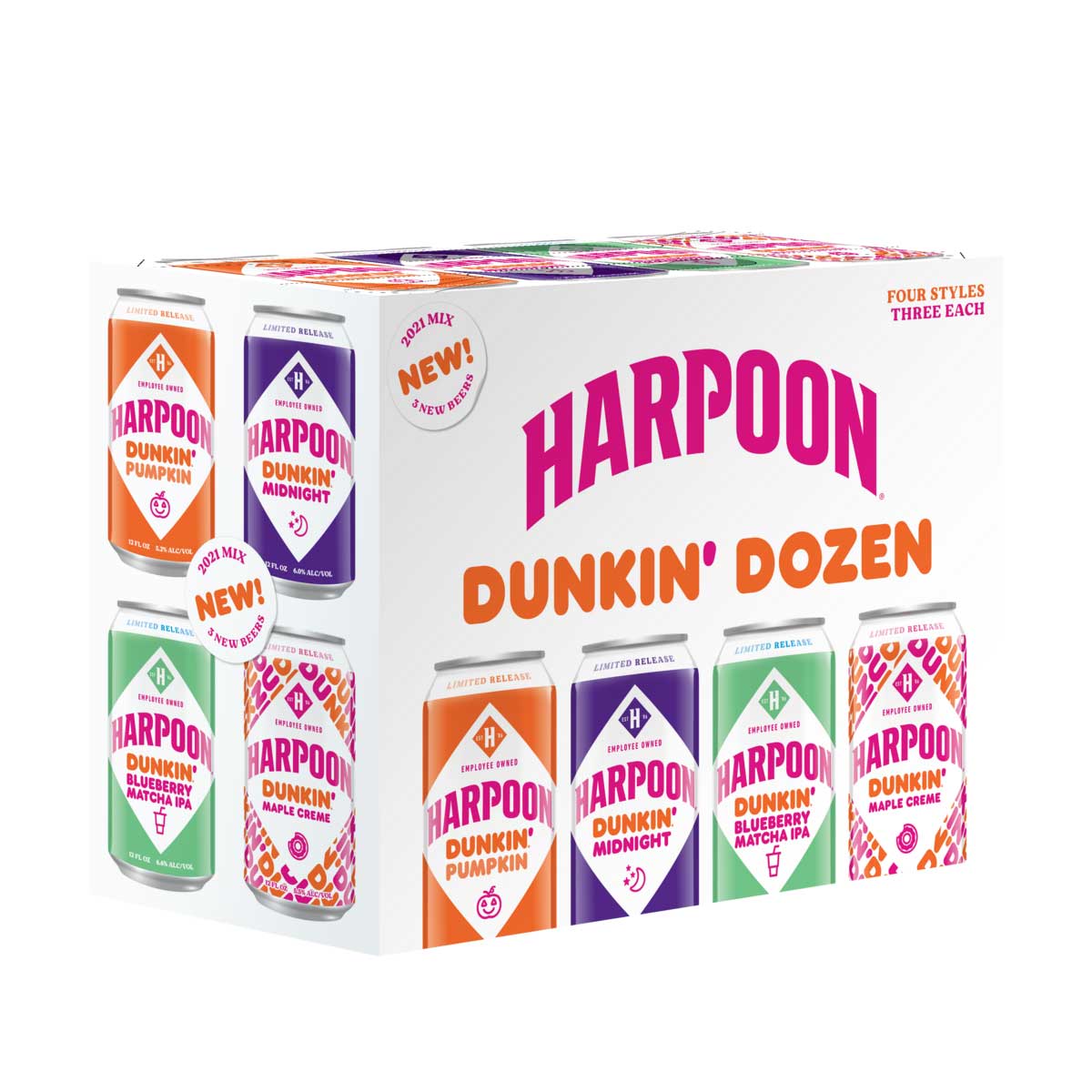 TAG Liquor Stores BC-HARPOON DUNKIN DOZEN 12 CANS MIXER