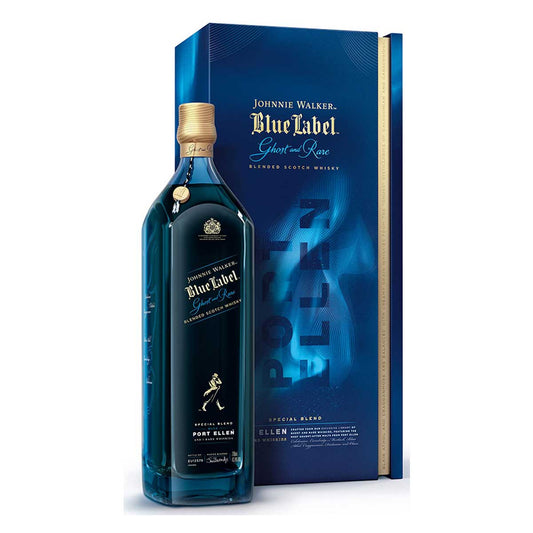 Tag Liquor Stores Delivery BC – Johnnie Walker Blue Label Ghost and Rare Port Ellen 750ml