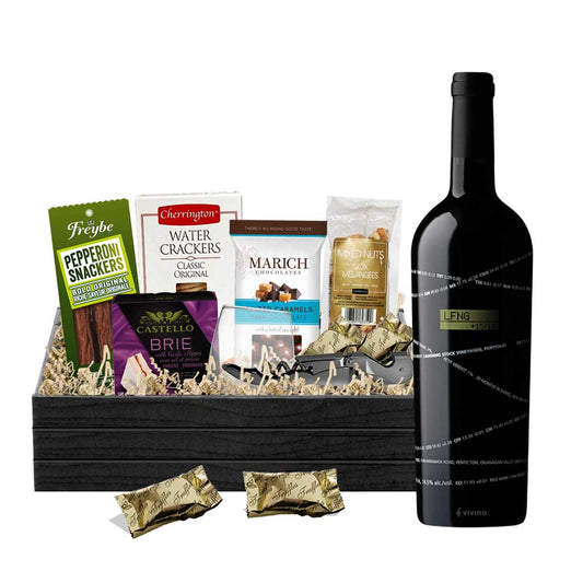 TAG Liquor Stores BC - Laughing Stock Blind Trust Red Blend 750ml Gift Basket