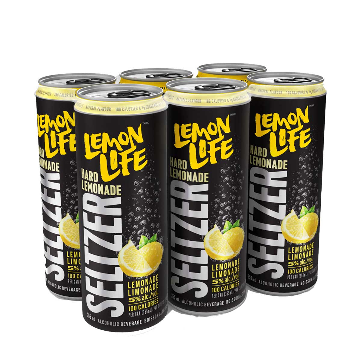 TAG Liquor Stores BC-LEMON LIFE ORIGINAL (LEMONADE) 6 CAN