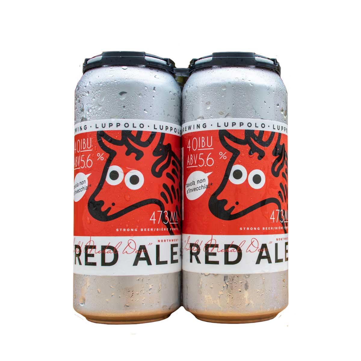 TAG Liquor Stores BC-Luppolo Brewing Company Northwest Red Ale 4 Pack Cans