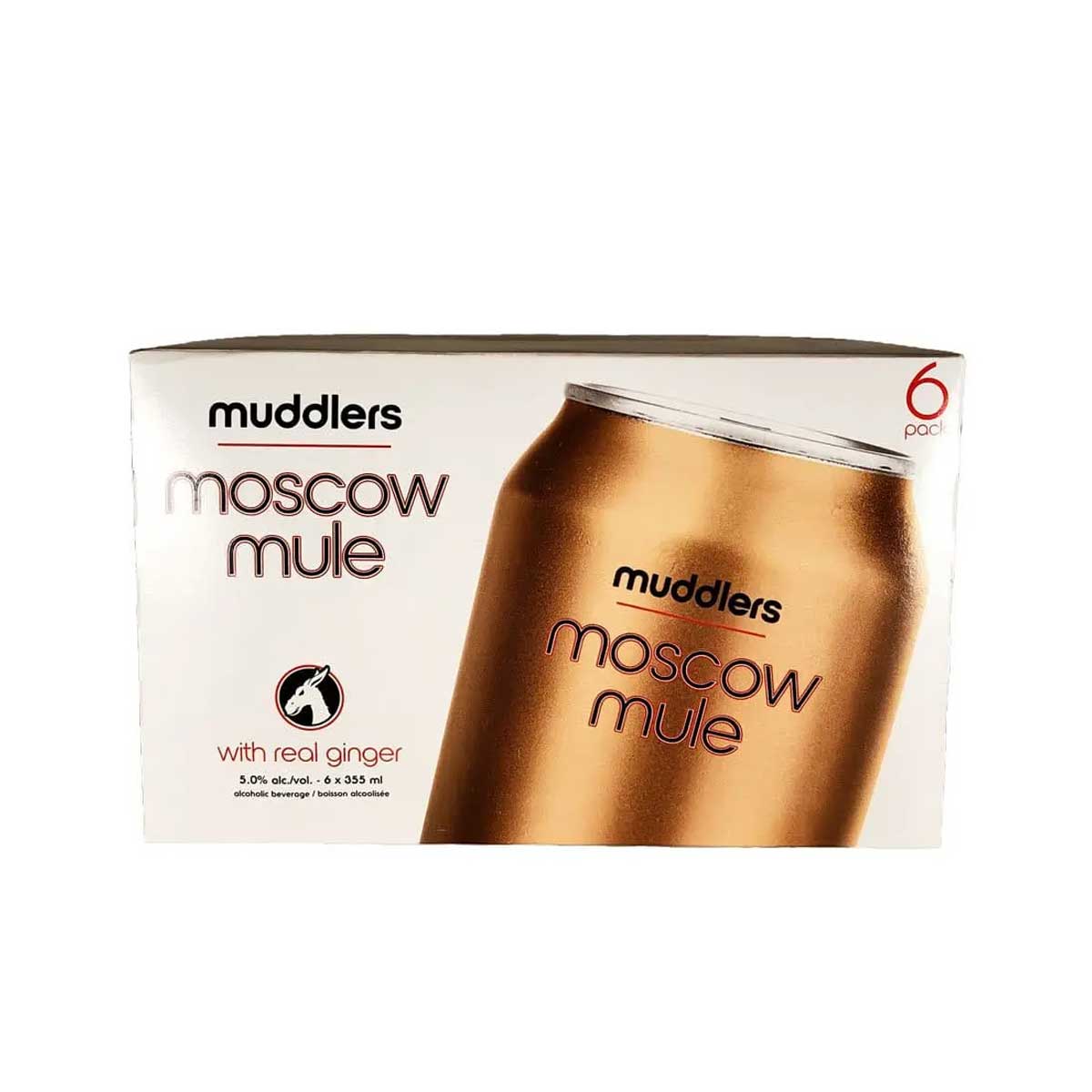 TAG Liquor Stores BC-MUDDLERS MOSCOW MULE 6 CANS