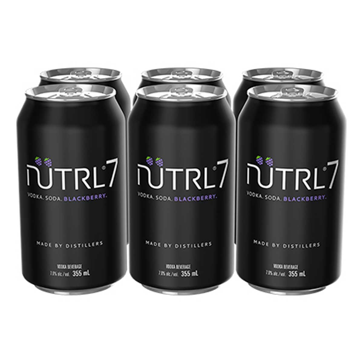 TAG Liquor Stores BC-NUTRL 7 BLACKBERRY 6 CANS