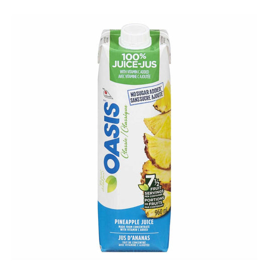 TAG Liquor Stores BC-OASIS PINEAPPLE JUICE 1L