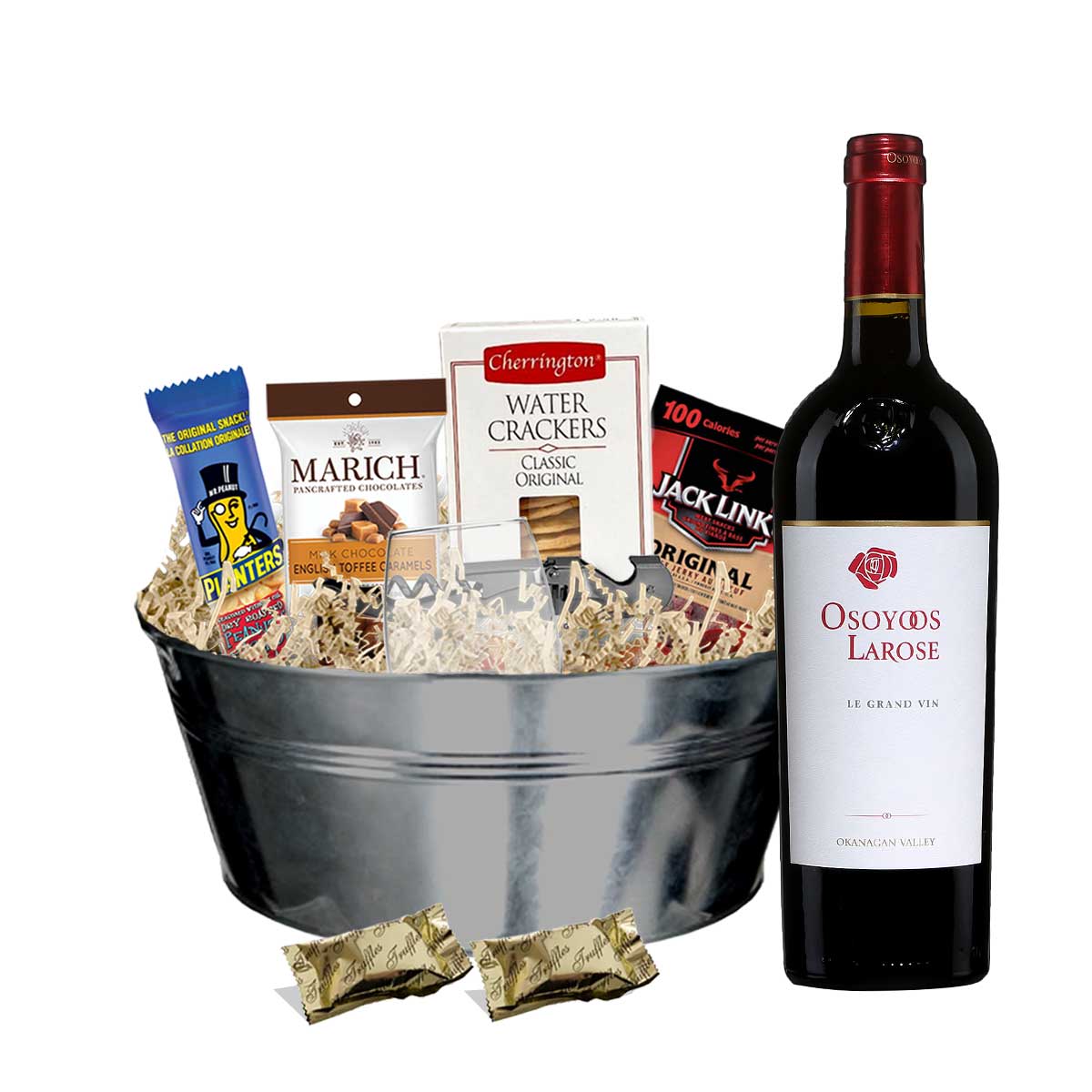 TAG Liquor Stores BC - Osoyoos Larose Le Grand Vin 750ml Gift Basket